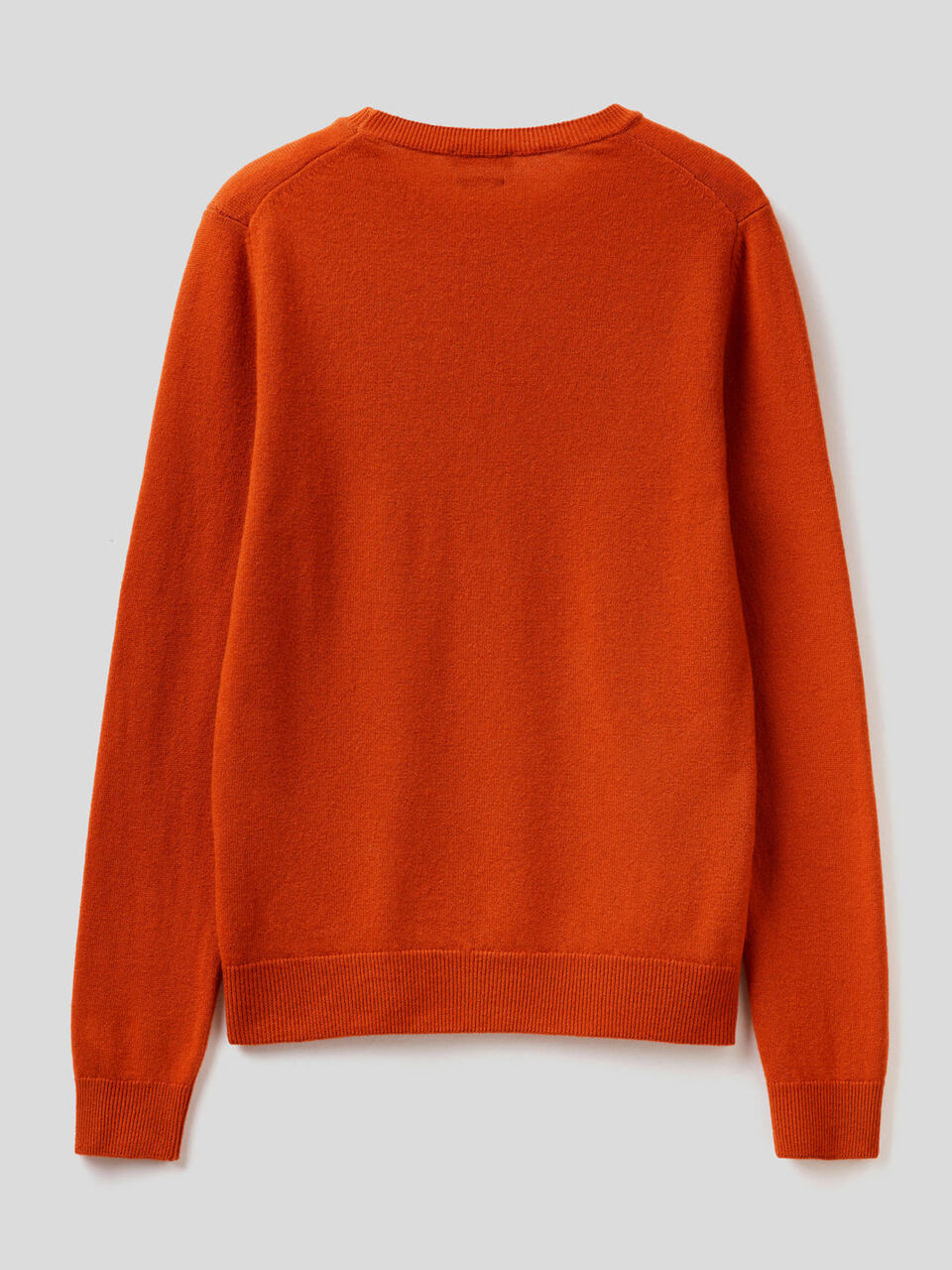 Crew neck sweater in pure virgin wool image number 2