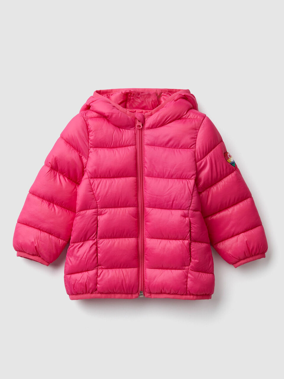 Puffer jacket with hood image number 1