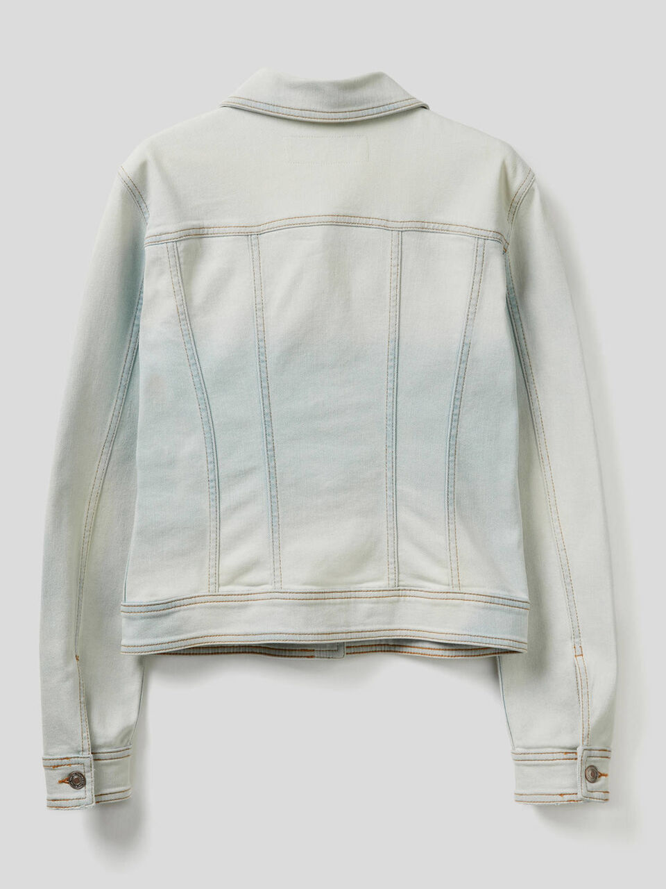 Waisted denim jacket image number 2