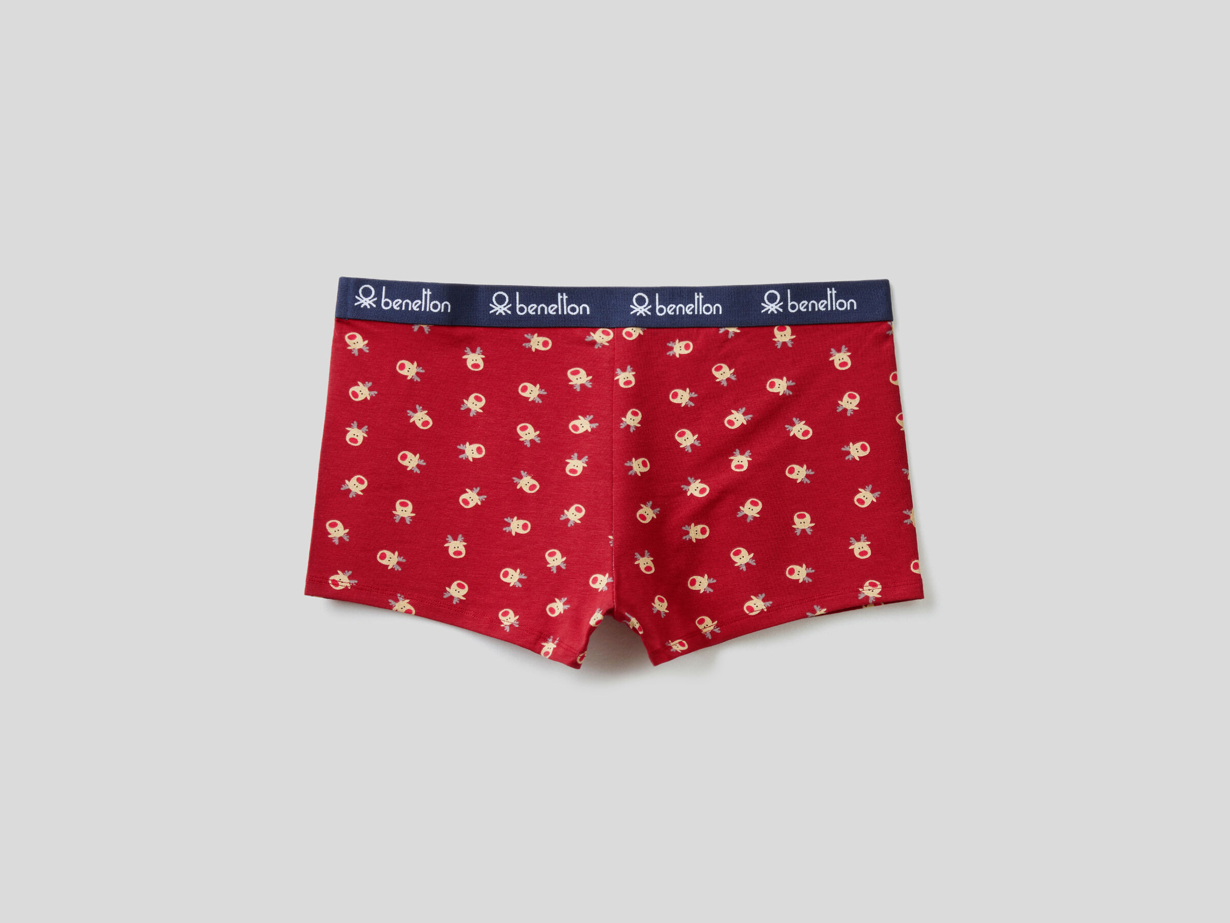 Patterned boxers in stretch cotton image number 4