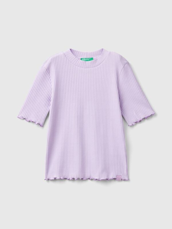 Short sleeve turtleneck t-shirt Junior Girl