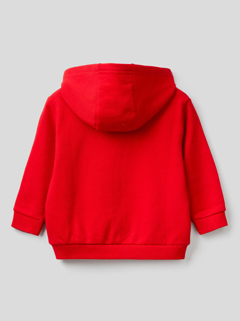 Sweatshirt with hood in organic cotton image number 2
