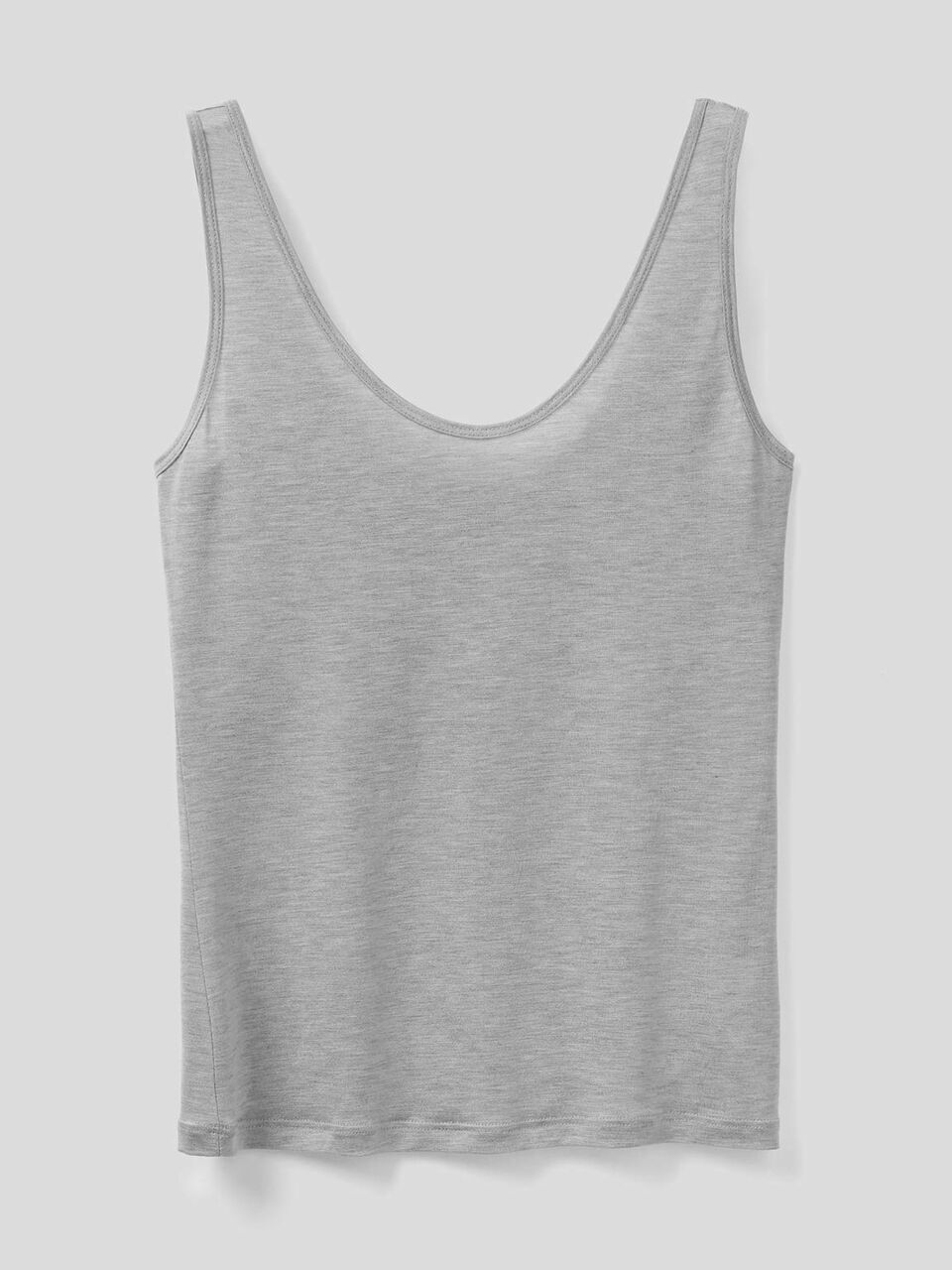 Tank top with round neck image number 1