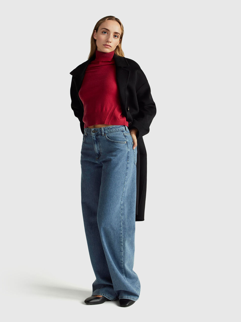 TURTLE NECK SWEATER Women image number null
