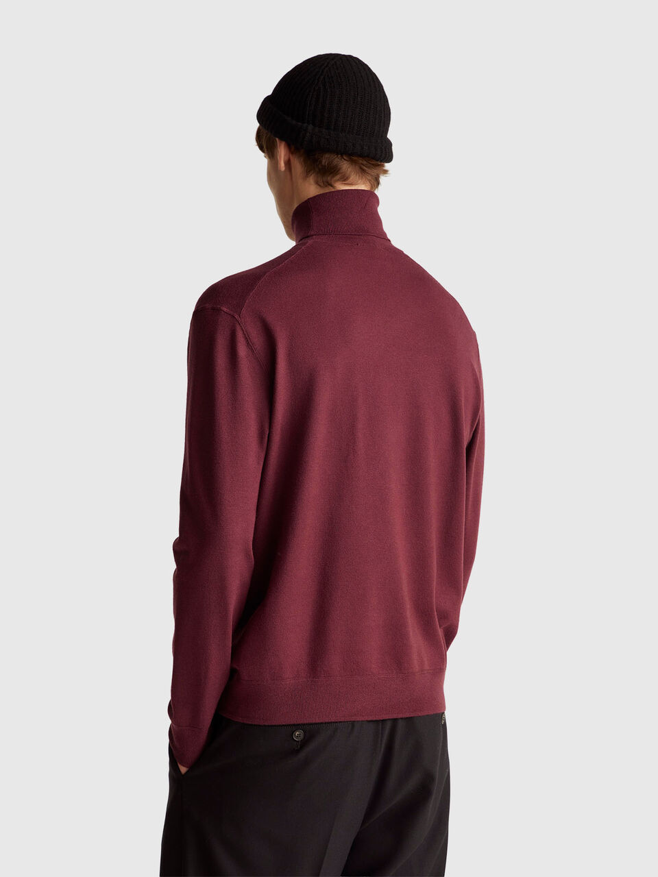 TURTLE NECK SWEATER Men image number null