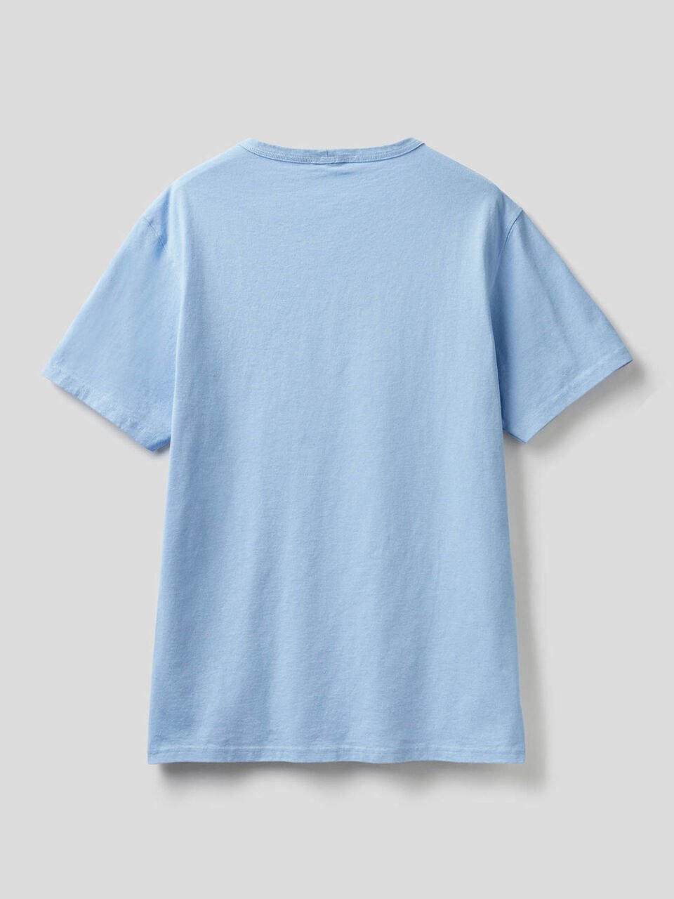 Pure cotton t-shirt with embroidery image number 2