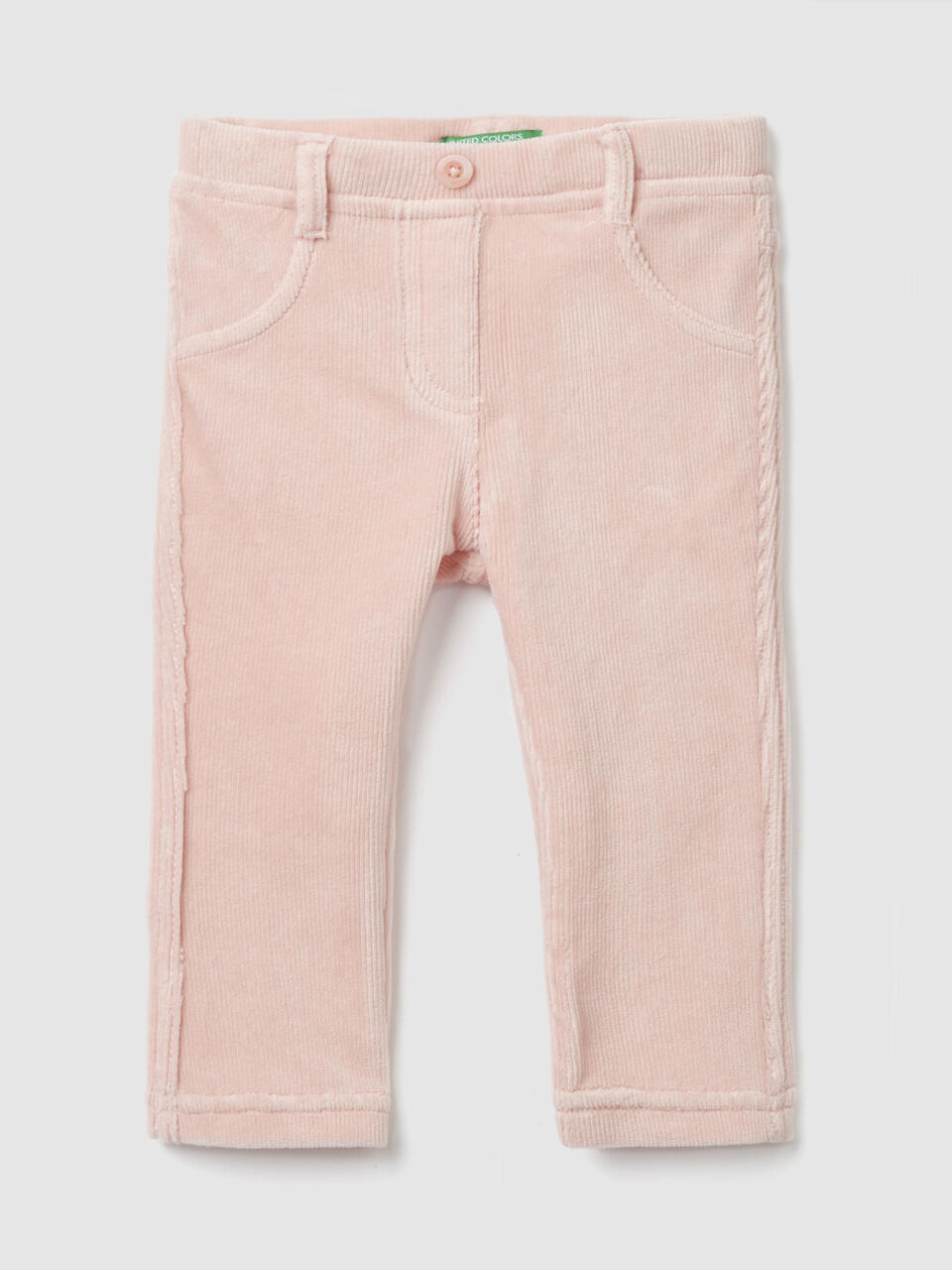 Ribbed chenille trousers image number 1