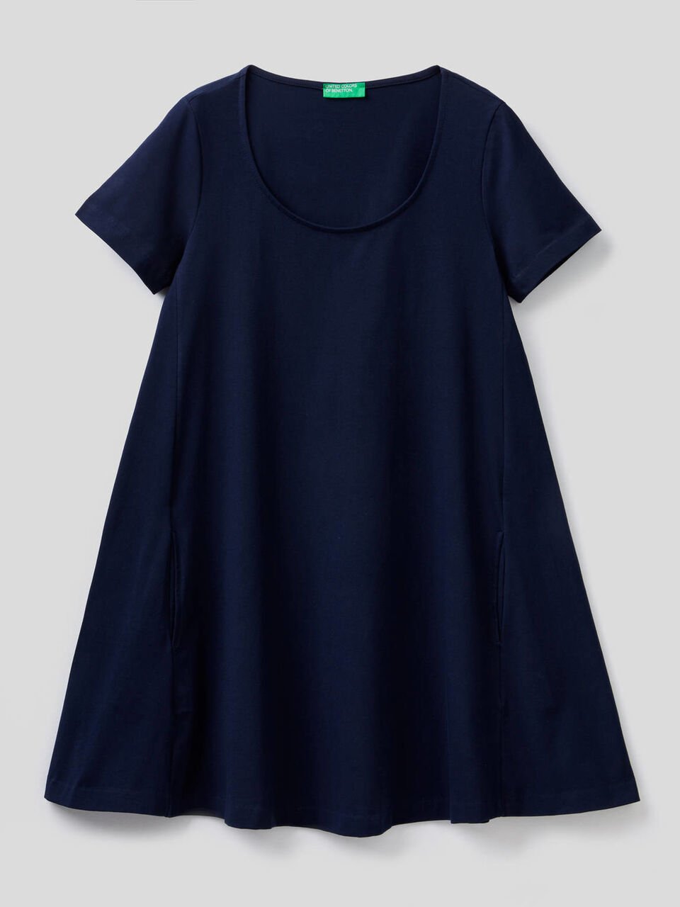 Stretch cotton dress image number 1