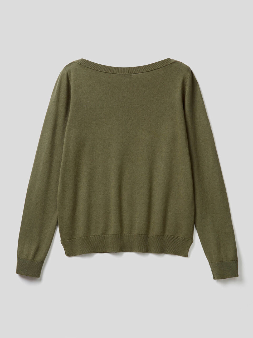 Boat neck sweater image number 2