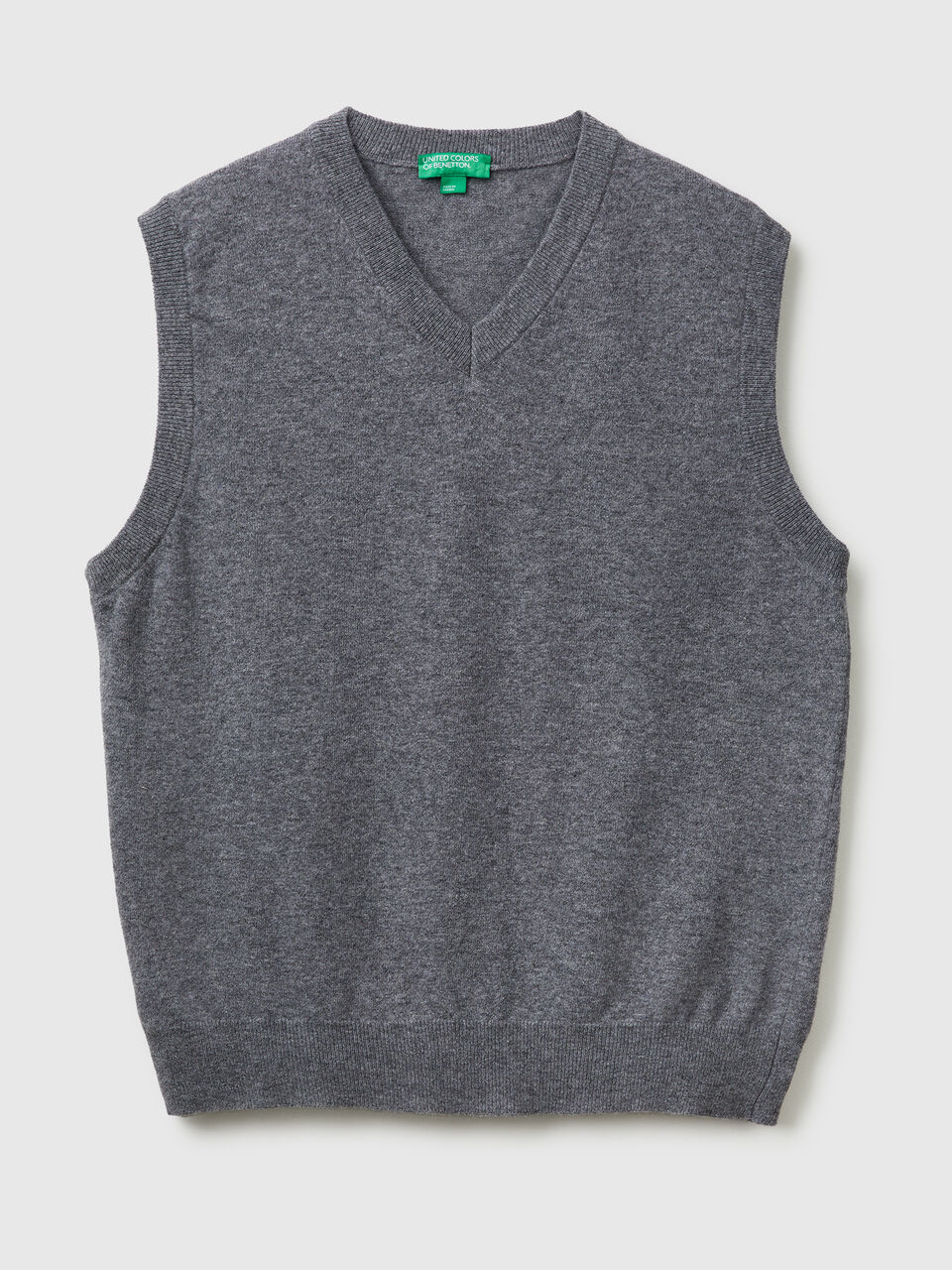 S/L V NECK SWEATER Men image number 1