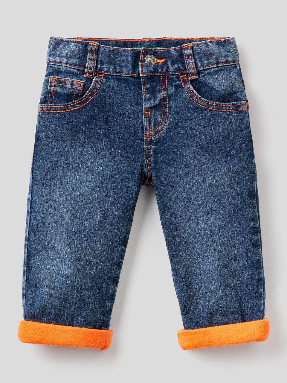 Jeans with neon details image number 1
