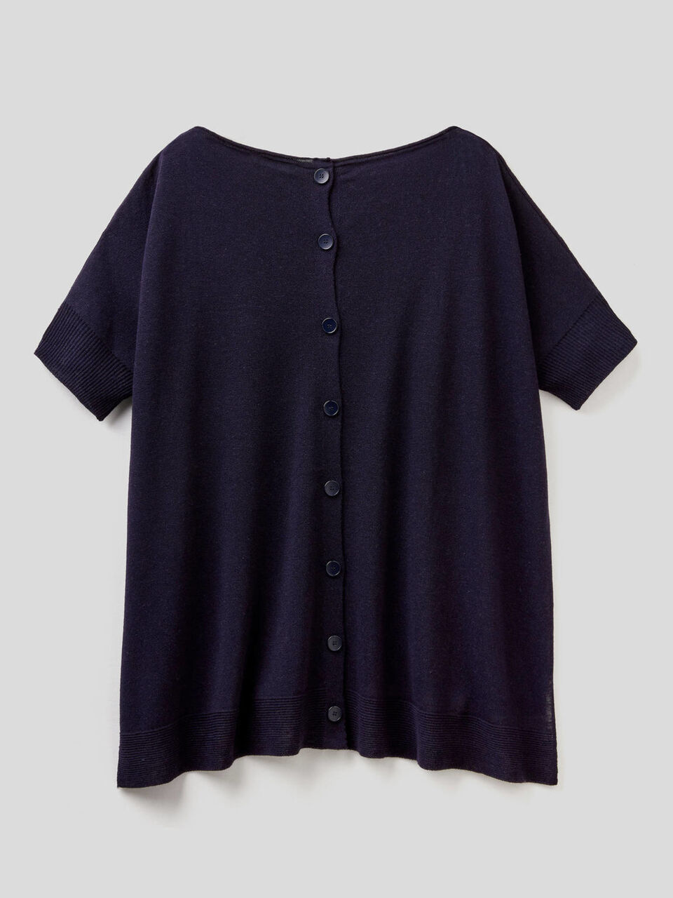 Oversized short sleeve sweater image number 2