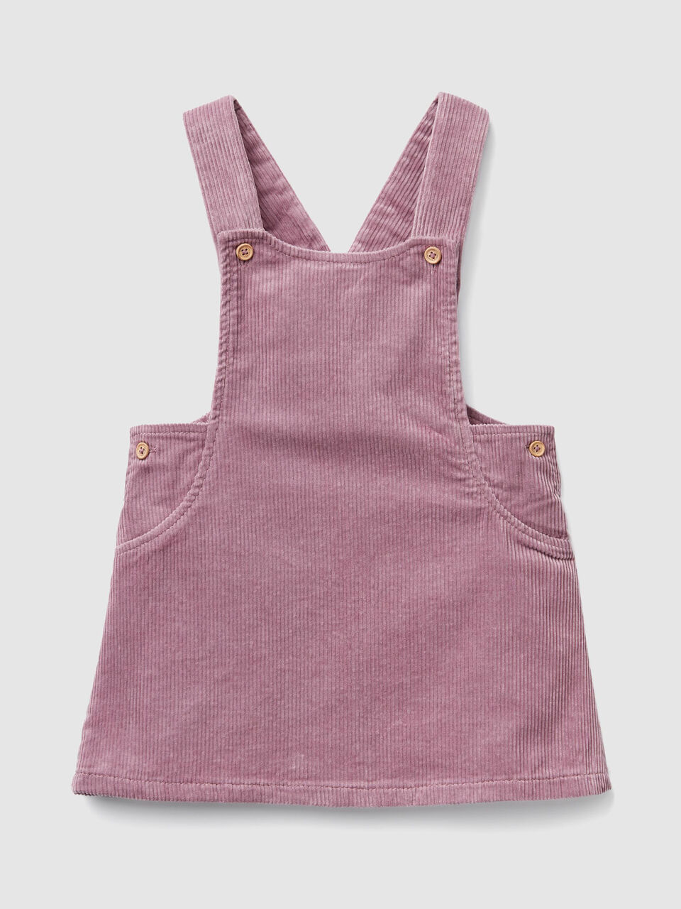 Velvet skirt overalls image number 1