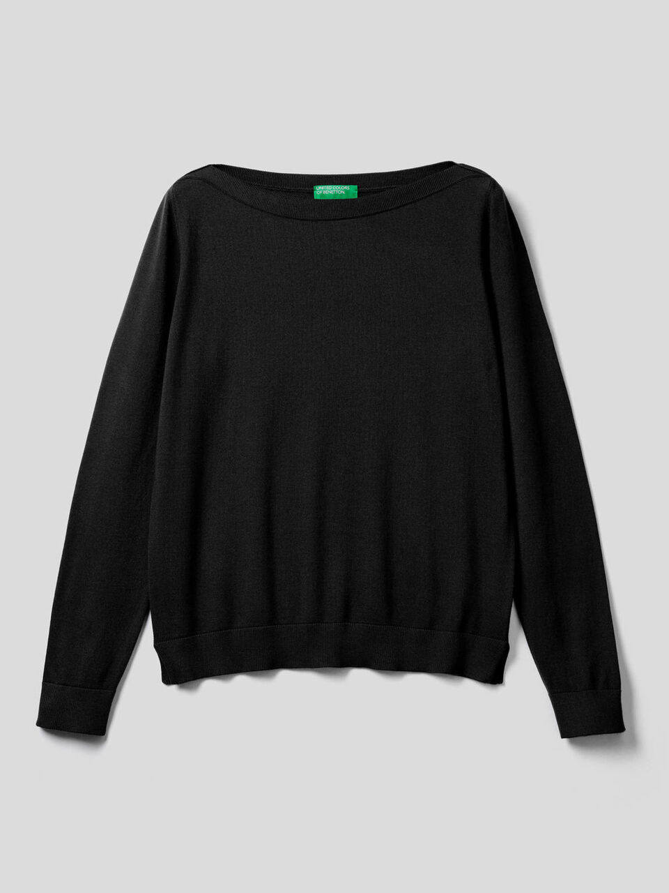 Boat neck sweater image number 1