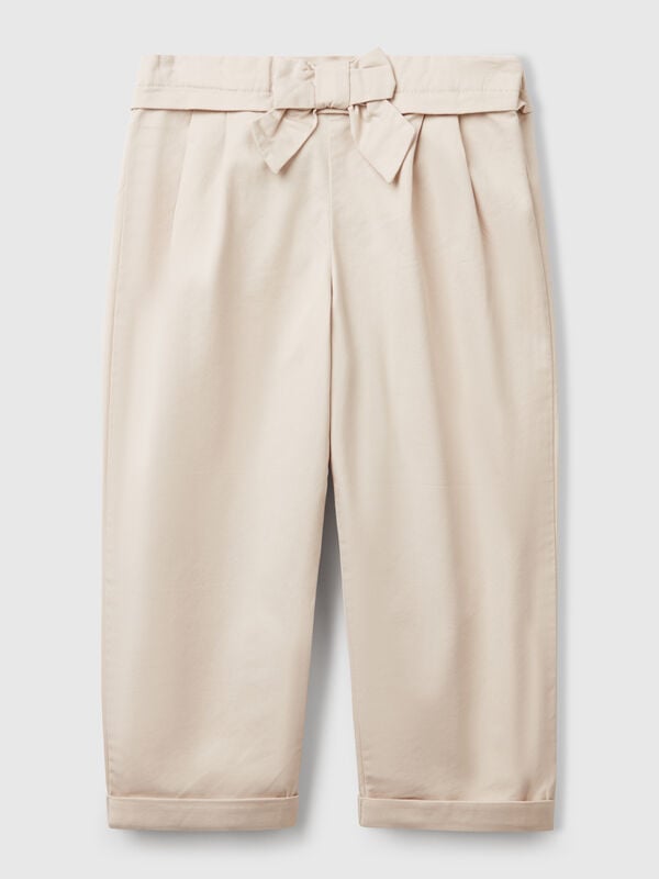 Trousers with bow Junior Girl