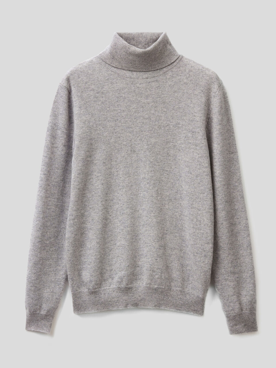 Turtleneck sweater in pure Merino wool image number 1