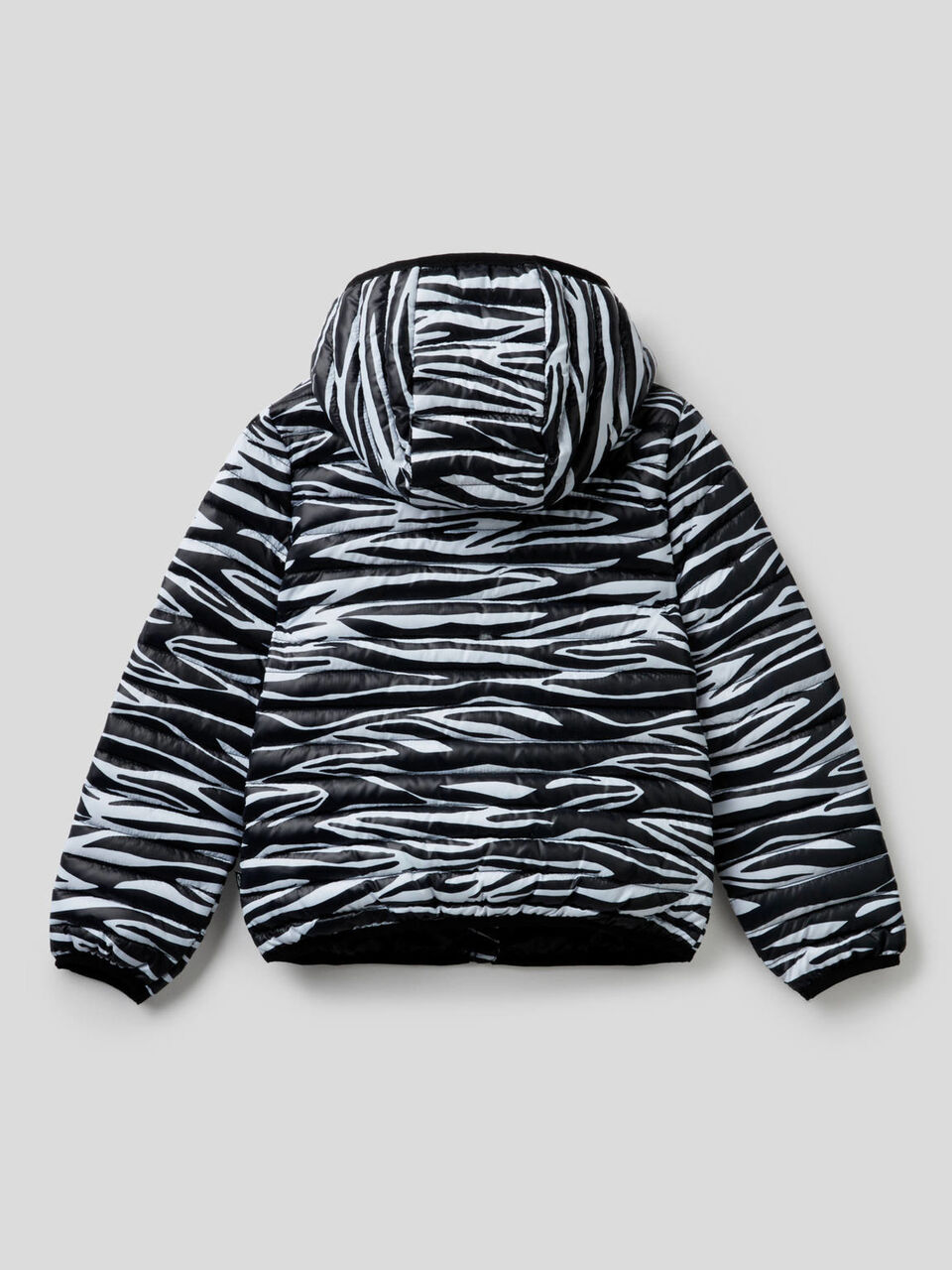 Jacket with zipper and hood image number 2