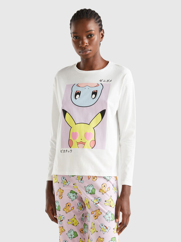 Long fiber cotton Pokémon t-shirt Women