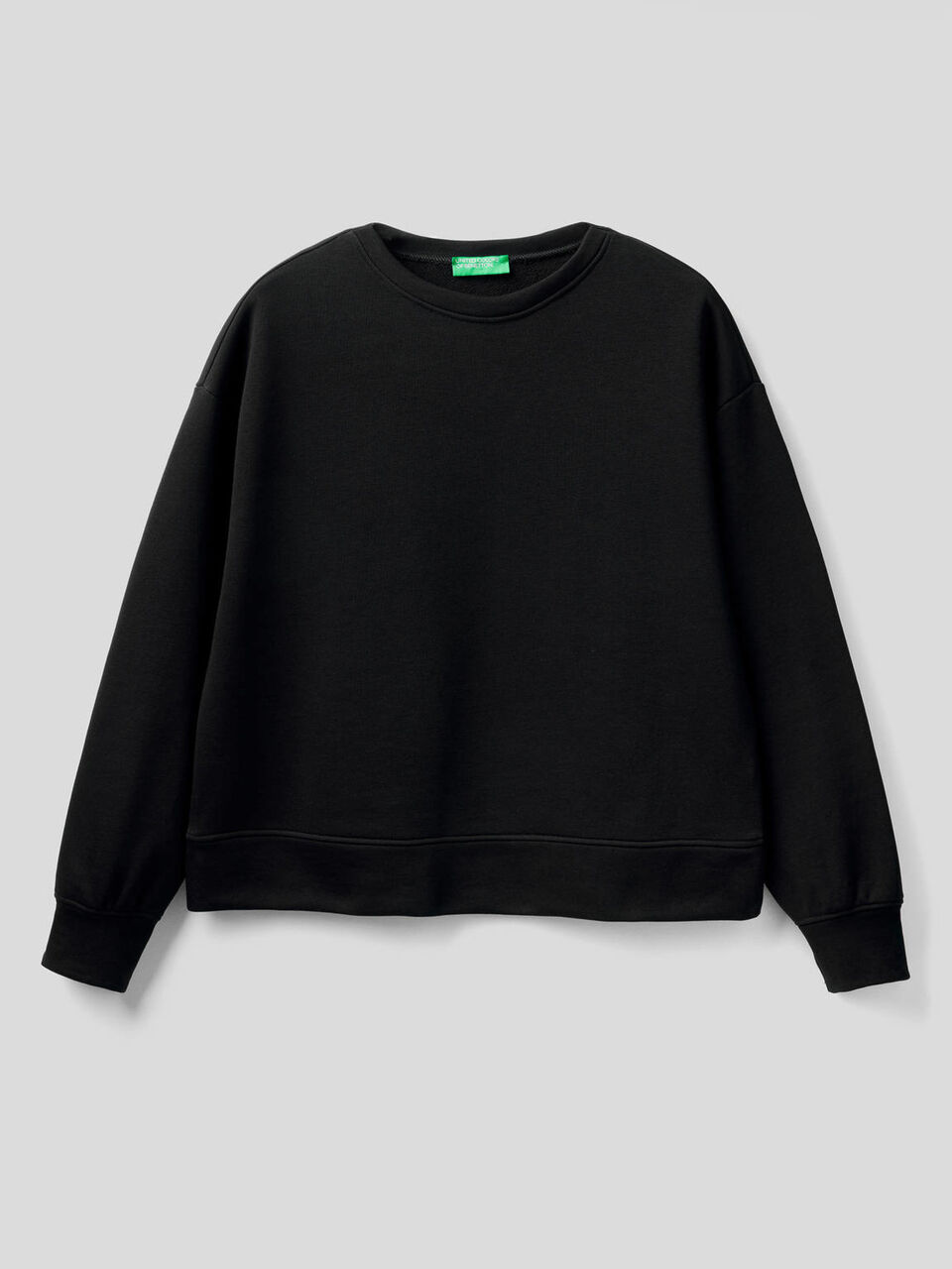 Cotton blend sweatshirt image number 1