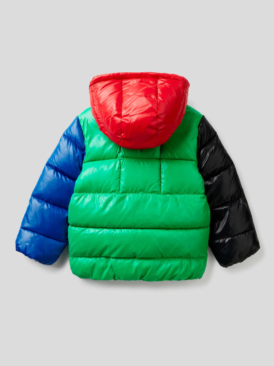 Padded jacket in recycled wadding image number 2
