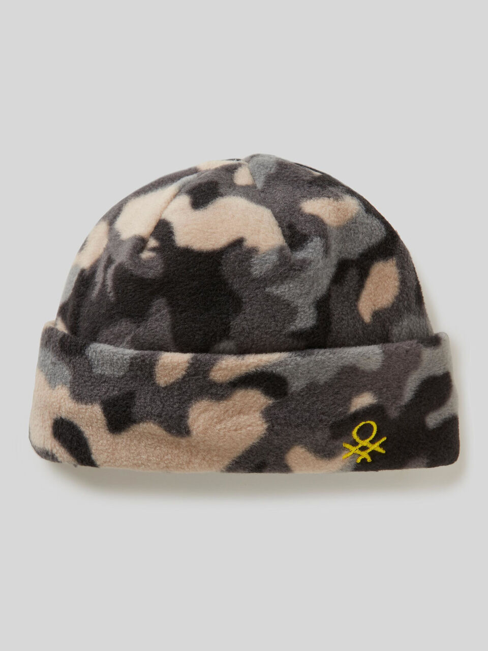 Fleece cap with turn-up image number 1