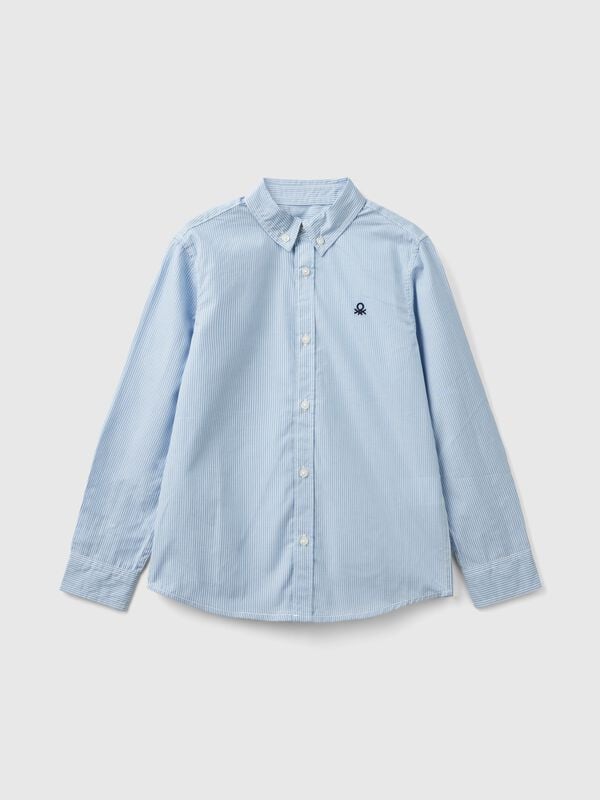 Striped button-down shirt Junior Boy