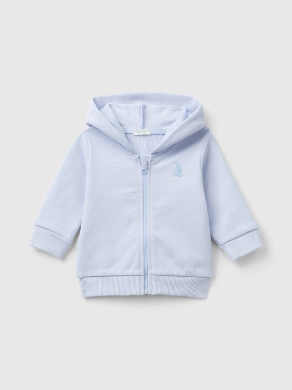 Hoodie in cotton New Born (0-18 months)