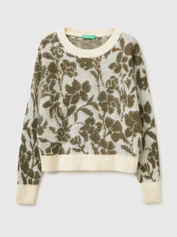Sweater with floral pattern Women