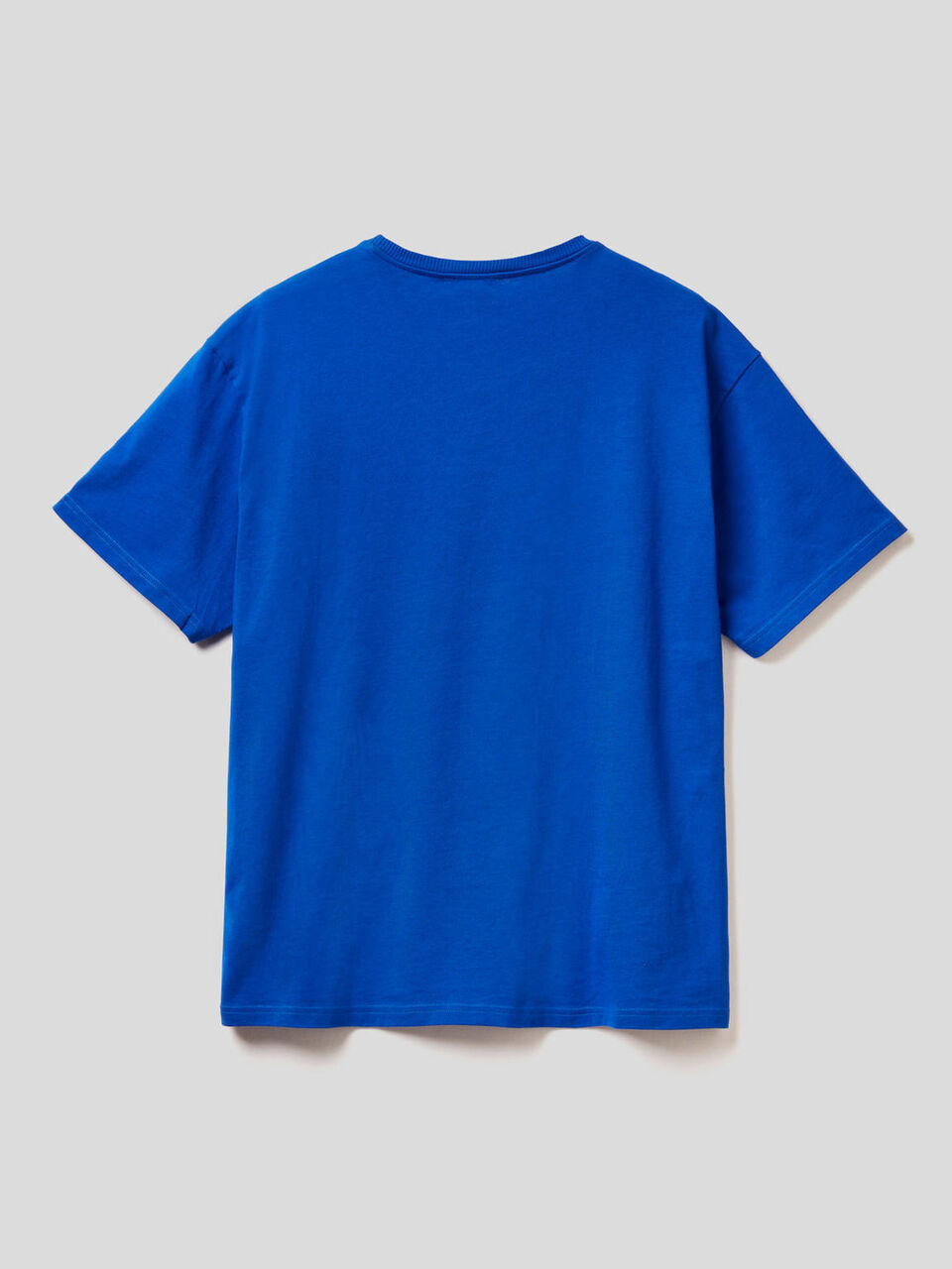100% cotton t-shirt with clashing band image number 2