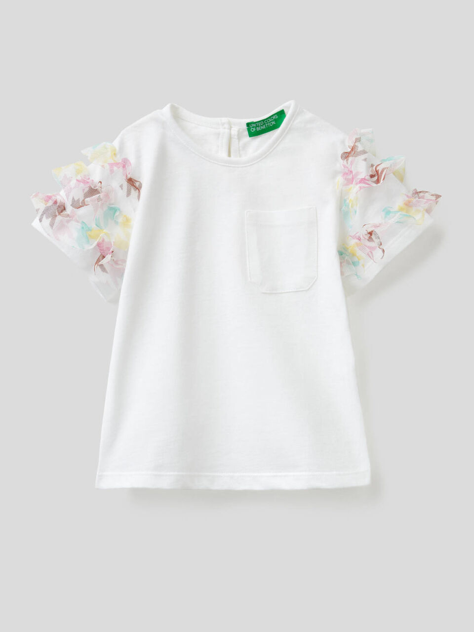 T-shirt with ruffles image number 1