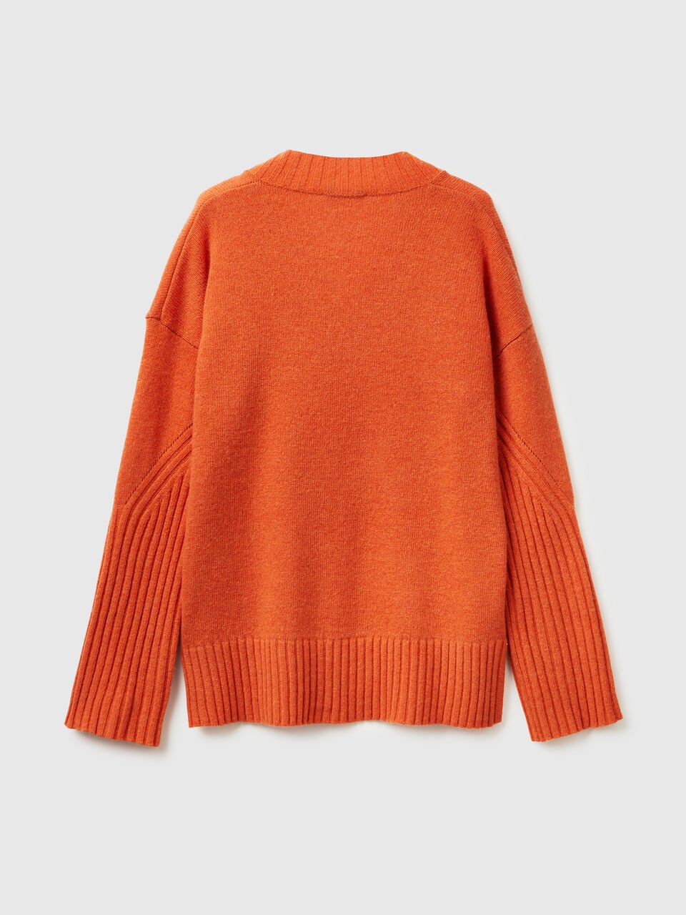 V NECK SWEATER L/S Women image number 2
