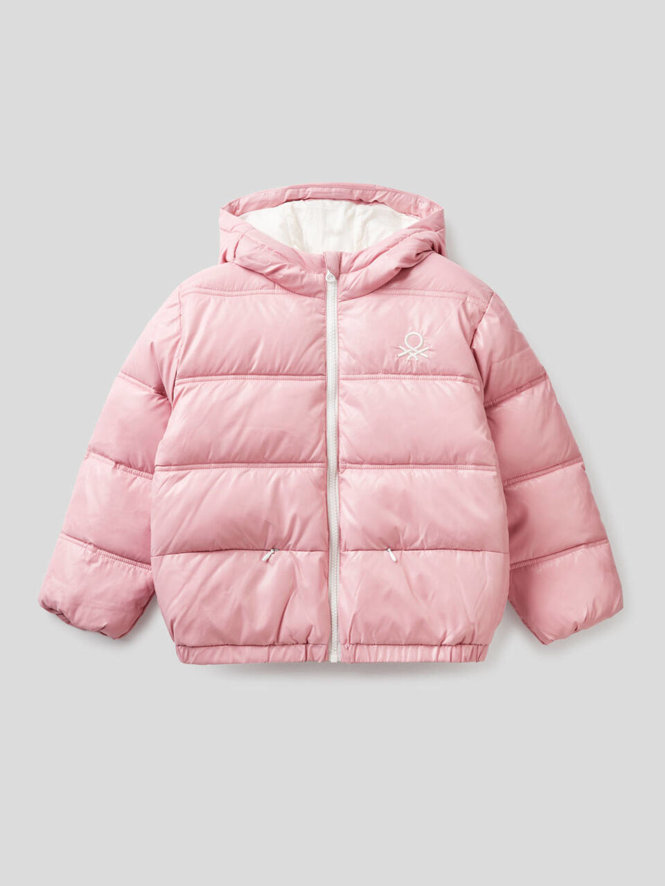 Padded jacket in recycled wadding image number 1