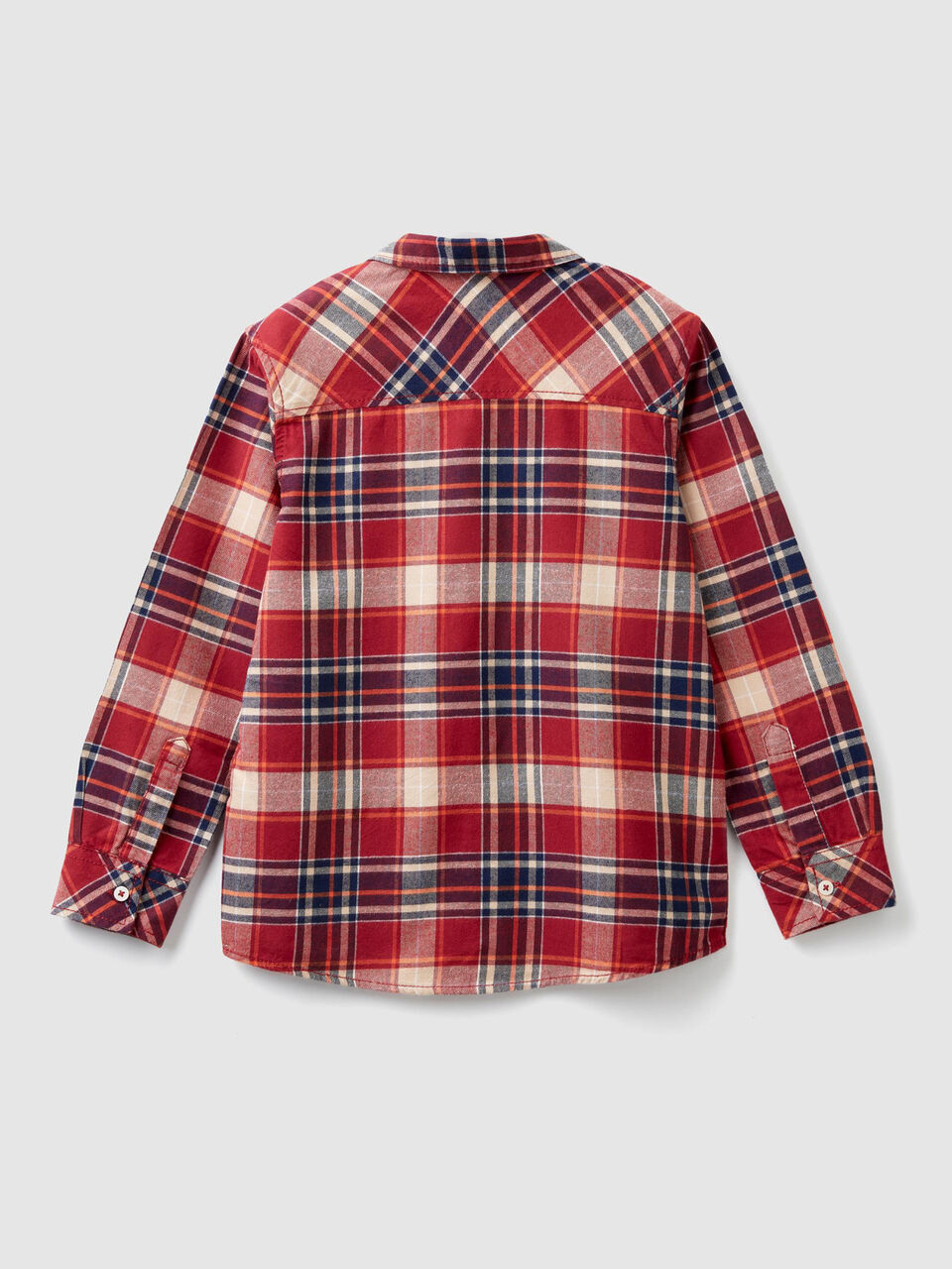 Check shirt with pockets image number 2