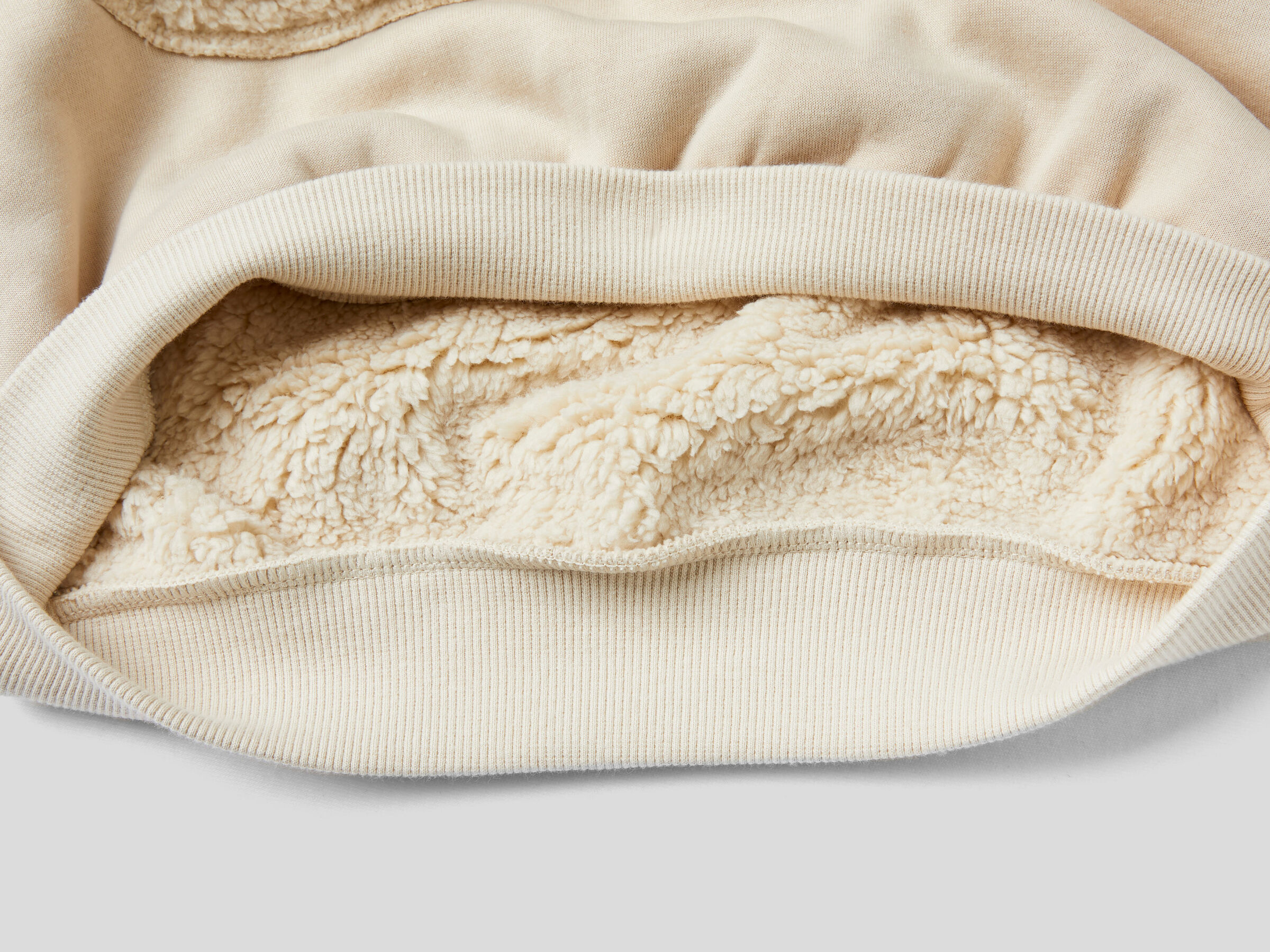 Maxi hoodie with fur image number 3