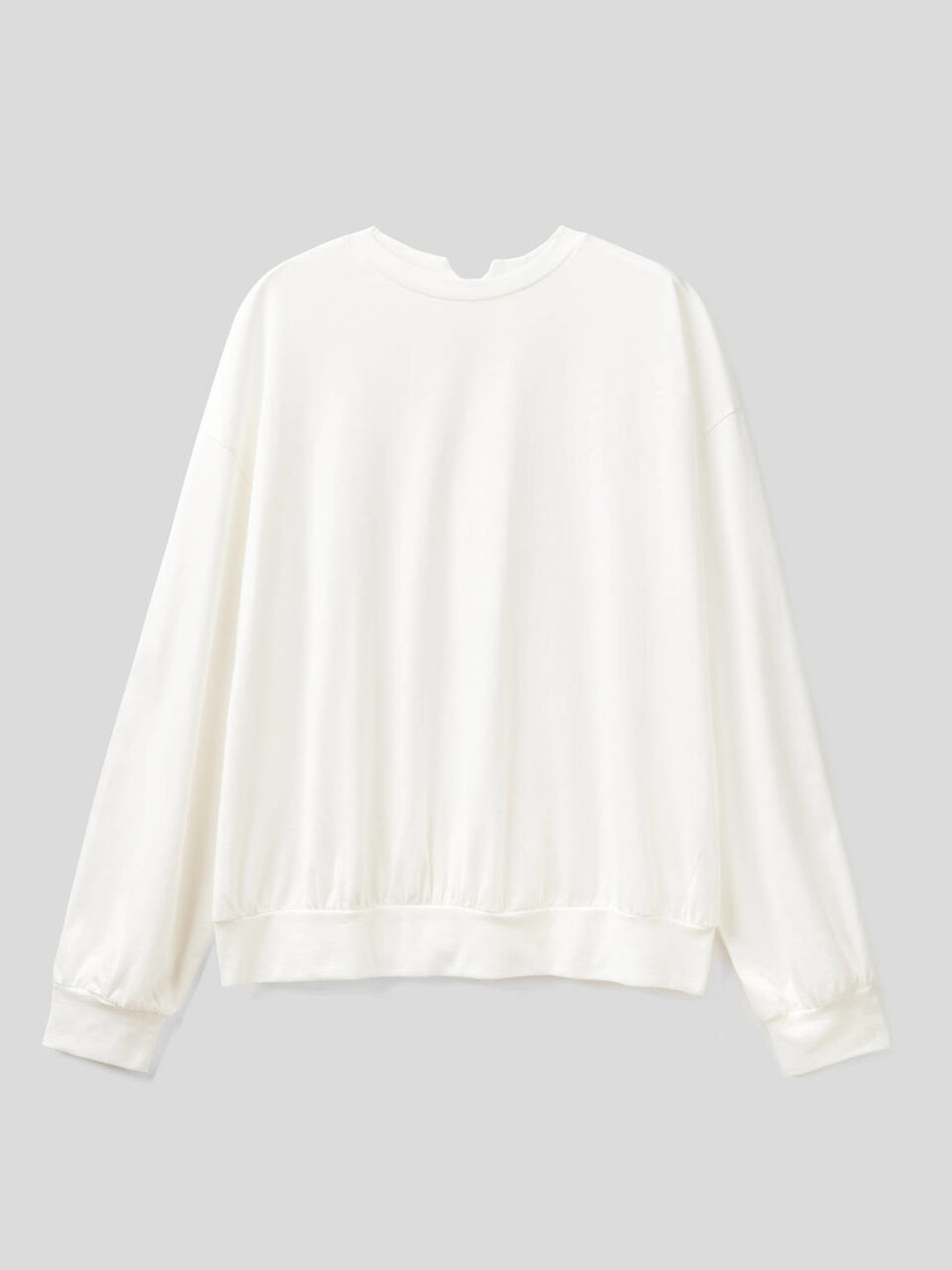 Blouse in 100% cotton jersey image number 1