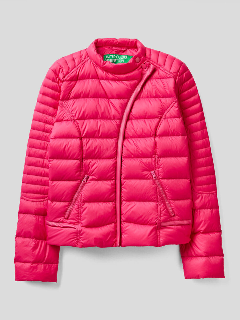 Biker cut padded jacket image number 1