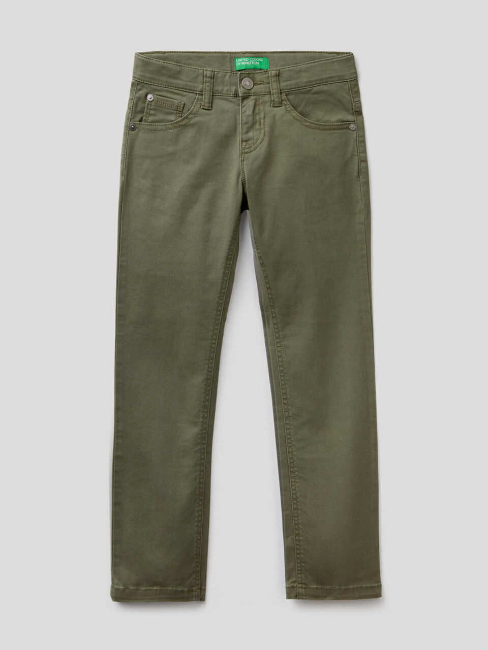 Five pocket slim fit trousers image number 1