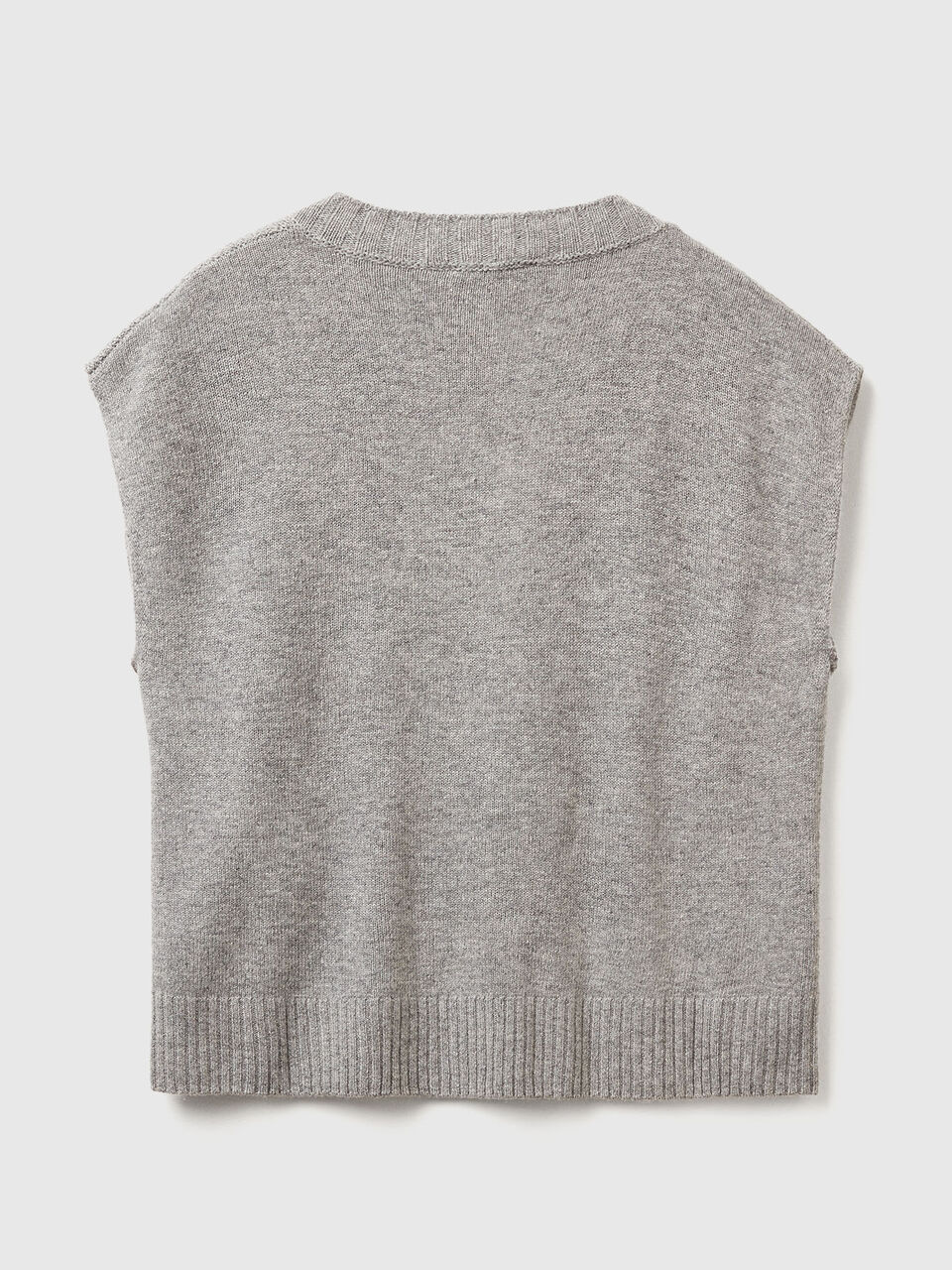 S/L V NECK SWEATER Women image number 2