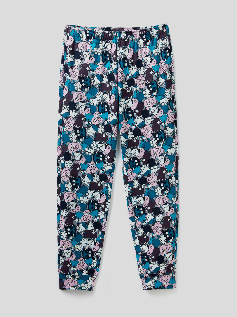 100% cotton pattern trousers image number 1
