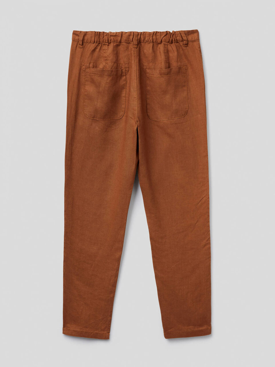 Chino pants in pure linen image number 2