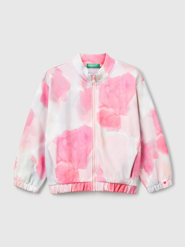 Sweatshirt with pattern print Junior Girl