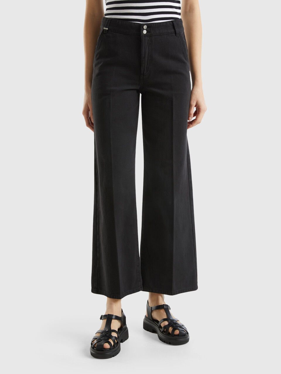 Jeans larghi benetton discount