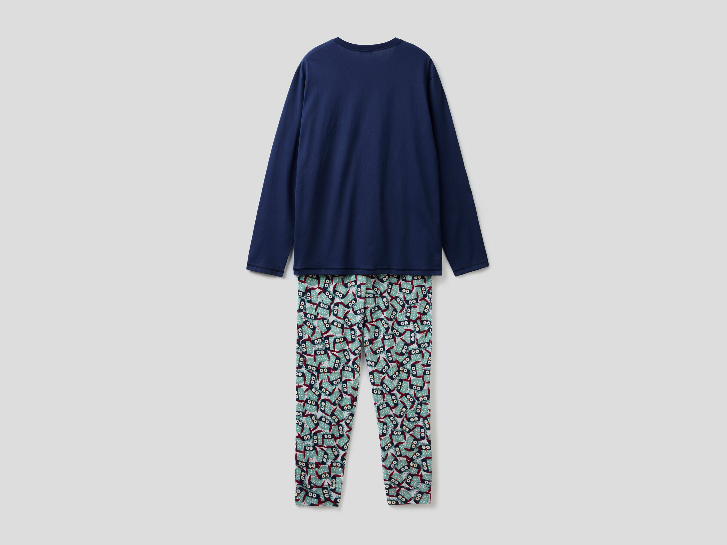 Warm pyjamas with owl print image number 5