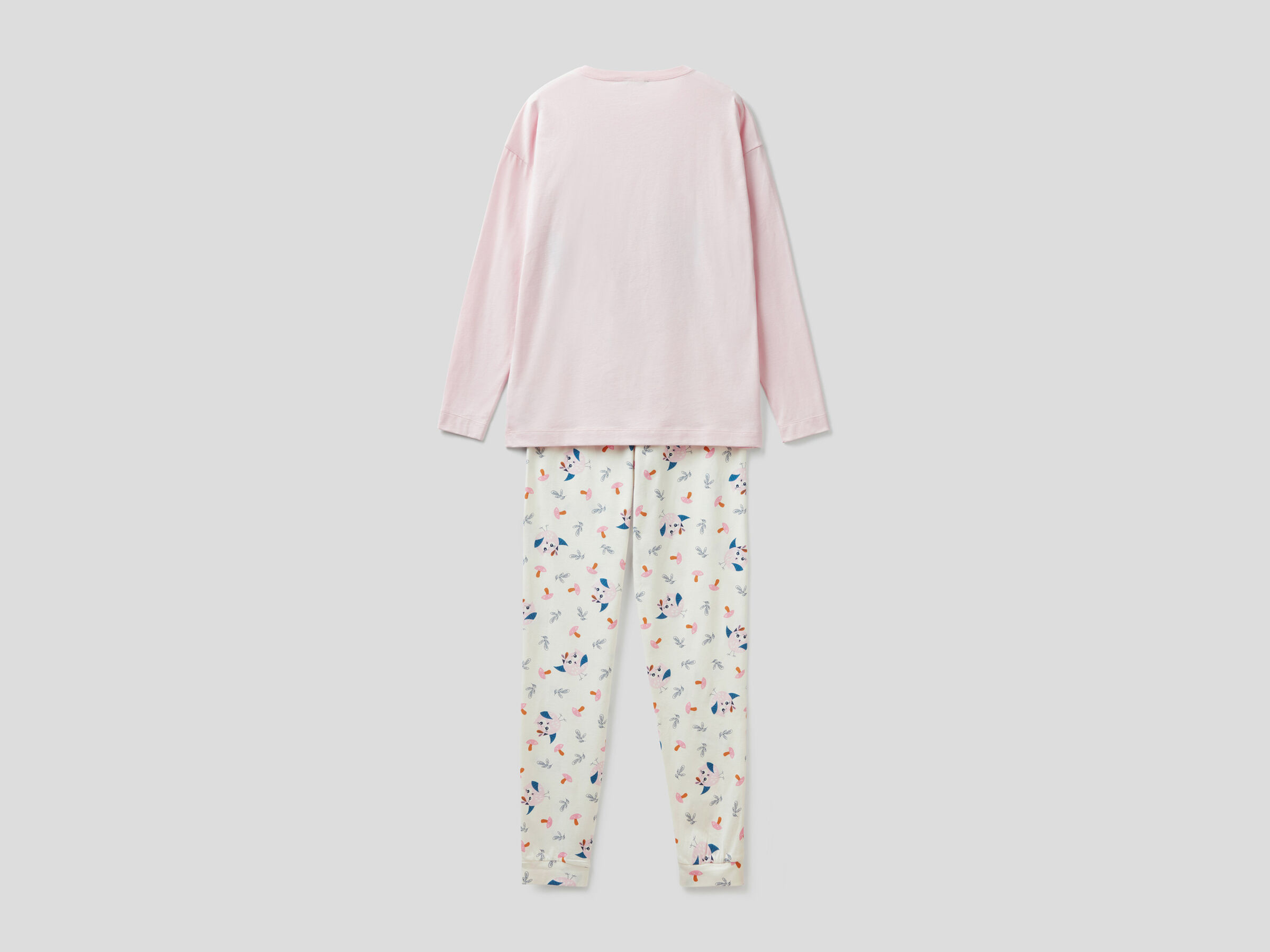Warm pyjamas with owl print image number 5