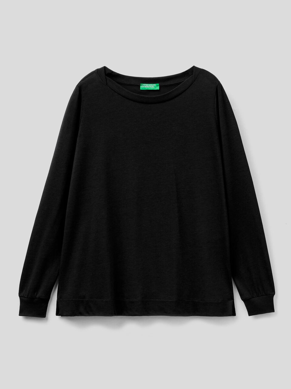 Long sleeve t-shirt with cuff image number 1