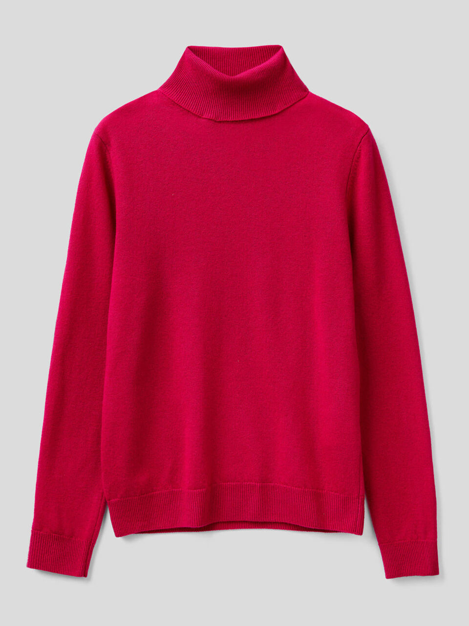 Turtleneck sweater in pure virgin wool image number 1