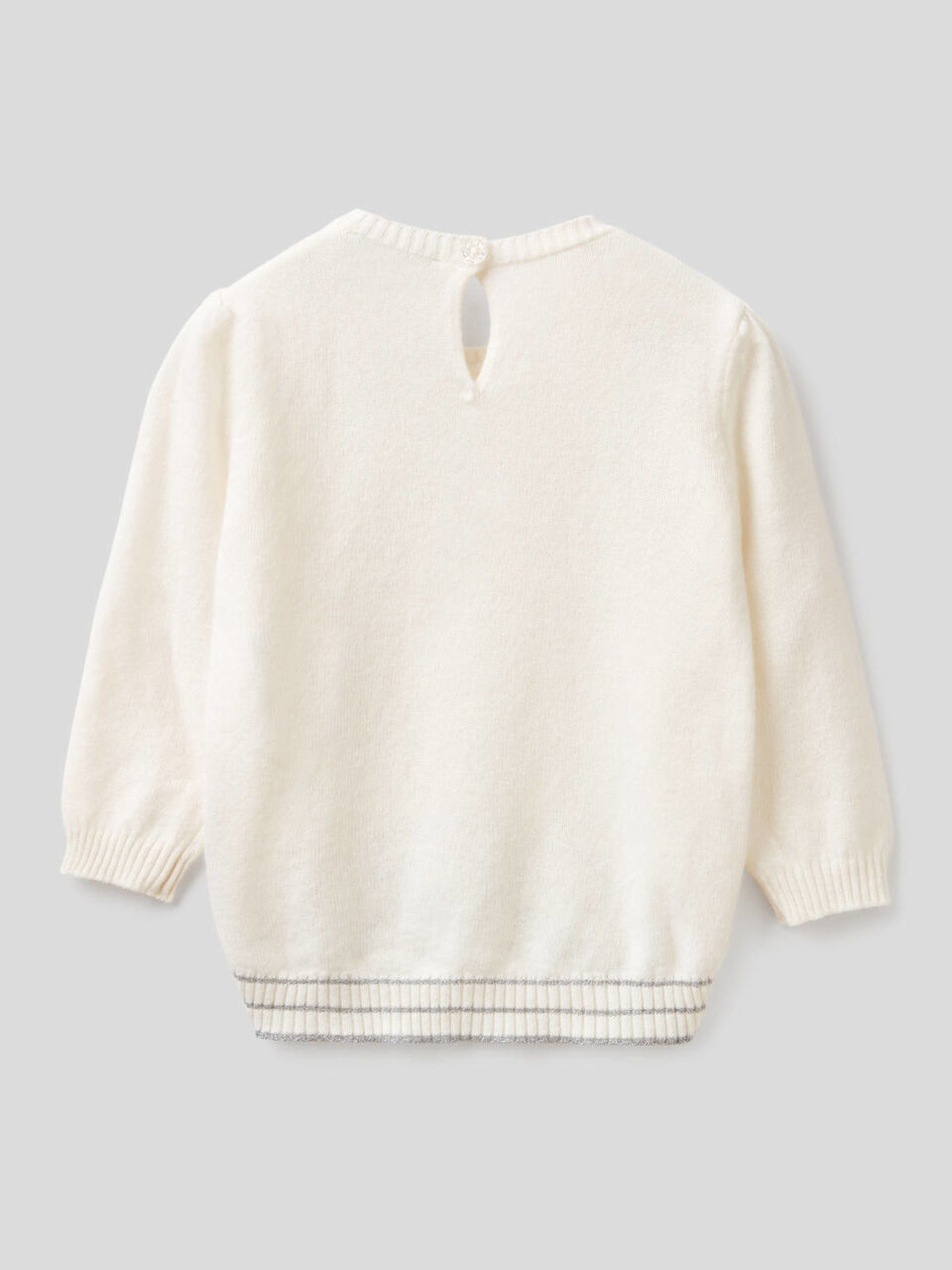 Sweater with glittery applique image number 2