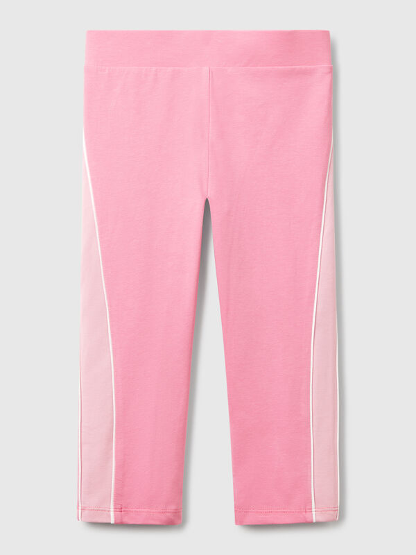 Sporty leggings with piping Junior Girl