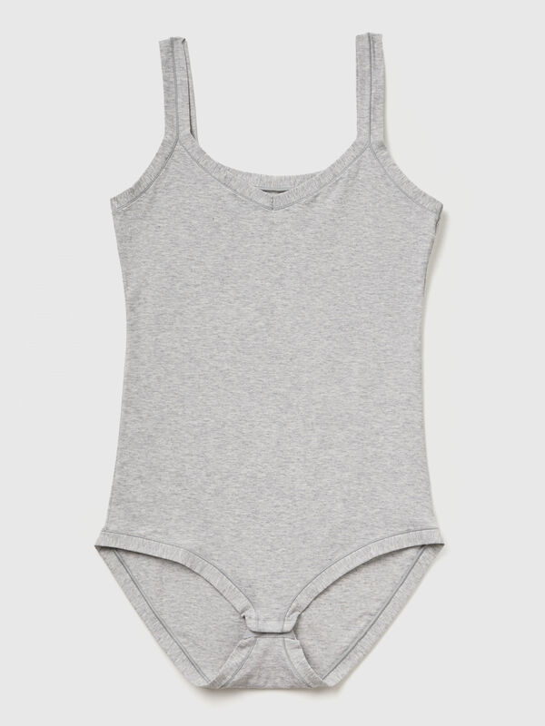 Super stretch cotton bodysuit Women