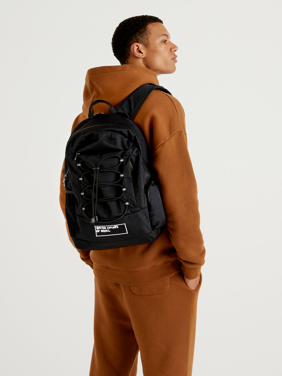 Multi-pocket rucksack by Ghali image number 2